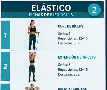 ELÁSTICO – Fichas de ejercicios: Fuerza y Estabilidad